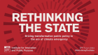 Video's IIPP Forum 2024 - Rethinking the state