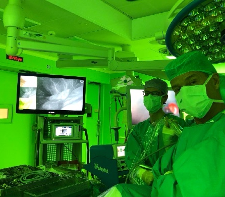 Fluorescent-guided surgery in the Amsterdam UMC